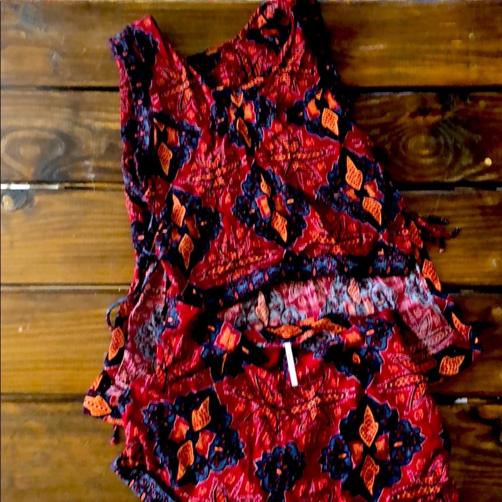 Free People Moroccan two piece set size 2